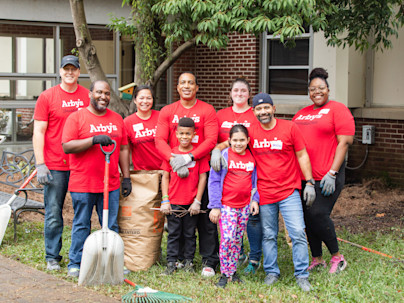 Arbys Volunteer Event