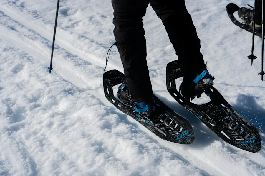 Asheville Snowshoes | Snowshoeing near Asheville is all about timing and elevation. When winter storms bring significant snowfall to the peaks, a magical landscape emerges, perfect for strapping on snowshoes and exploring.