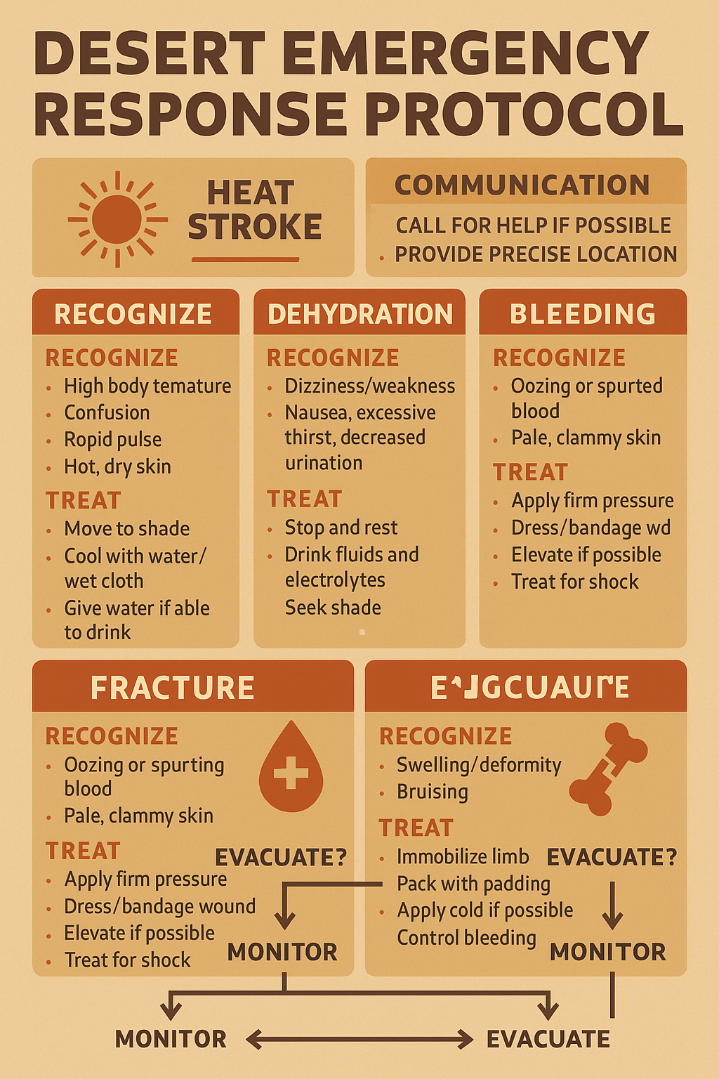 Desert Emergency Response Protocol