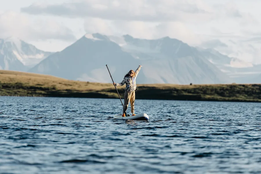 Woman on Paddle Board | Woman on Paddle Board