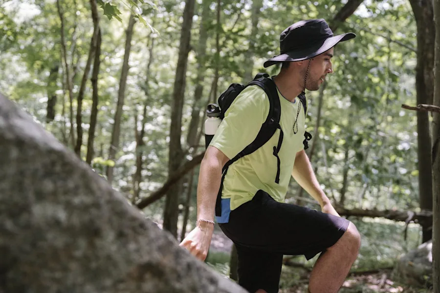 man backpacking | man backpacking