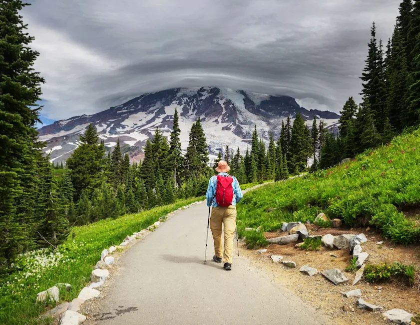 Hiking Around Mount Rainier |