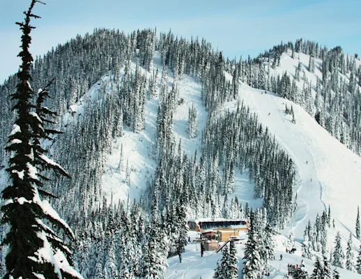 Skiing at Stevens Pass in Washington |