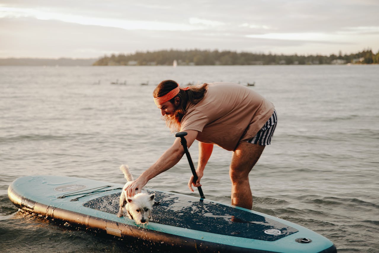 paddleboarding |