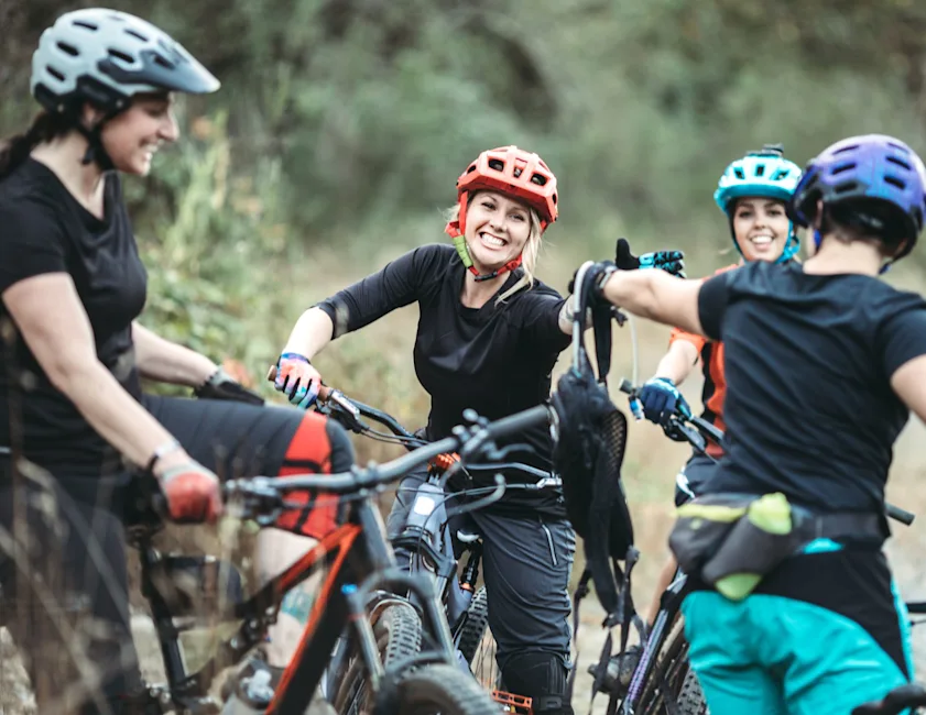 Mountain Bikers in Redmond |