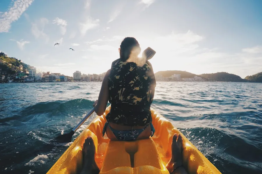 people riding kayak | people riding kayak