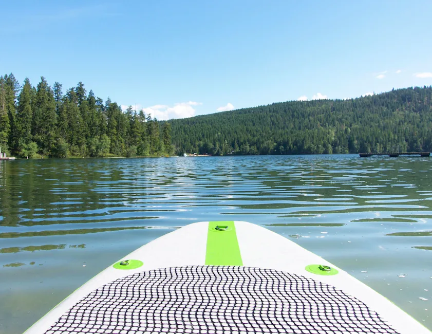 Paddleboarding Views Around Shoreline |