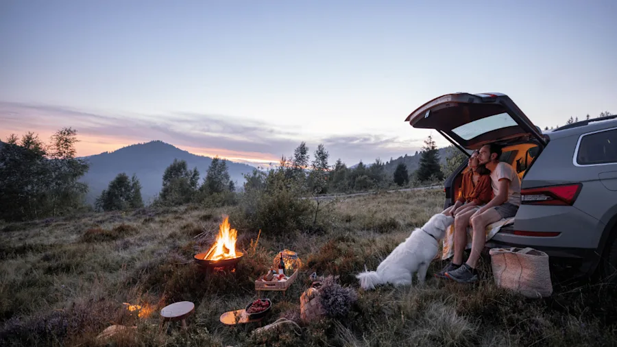 car-camping-campfire |