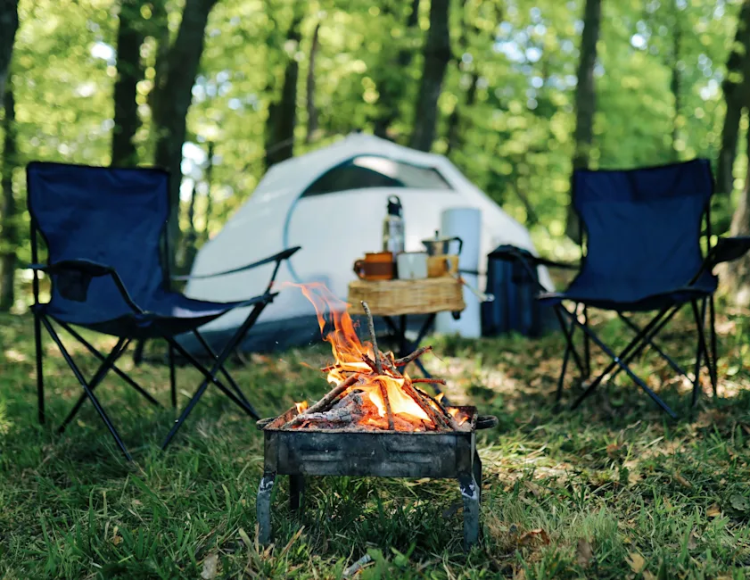 Campsite Near Redmond |