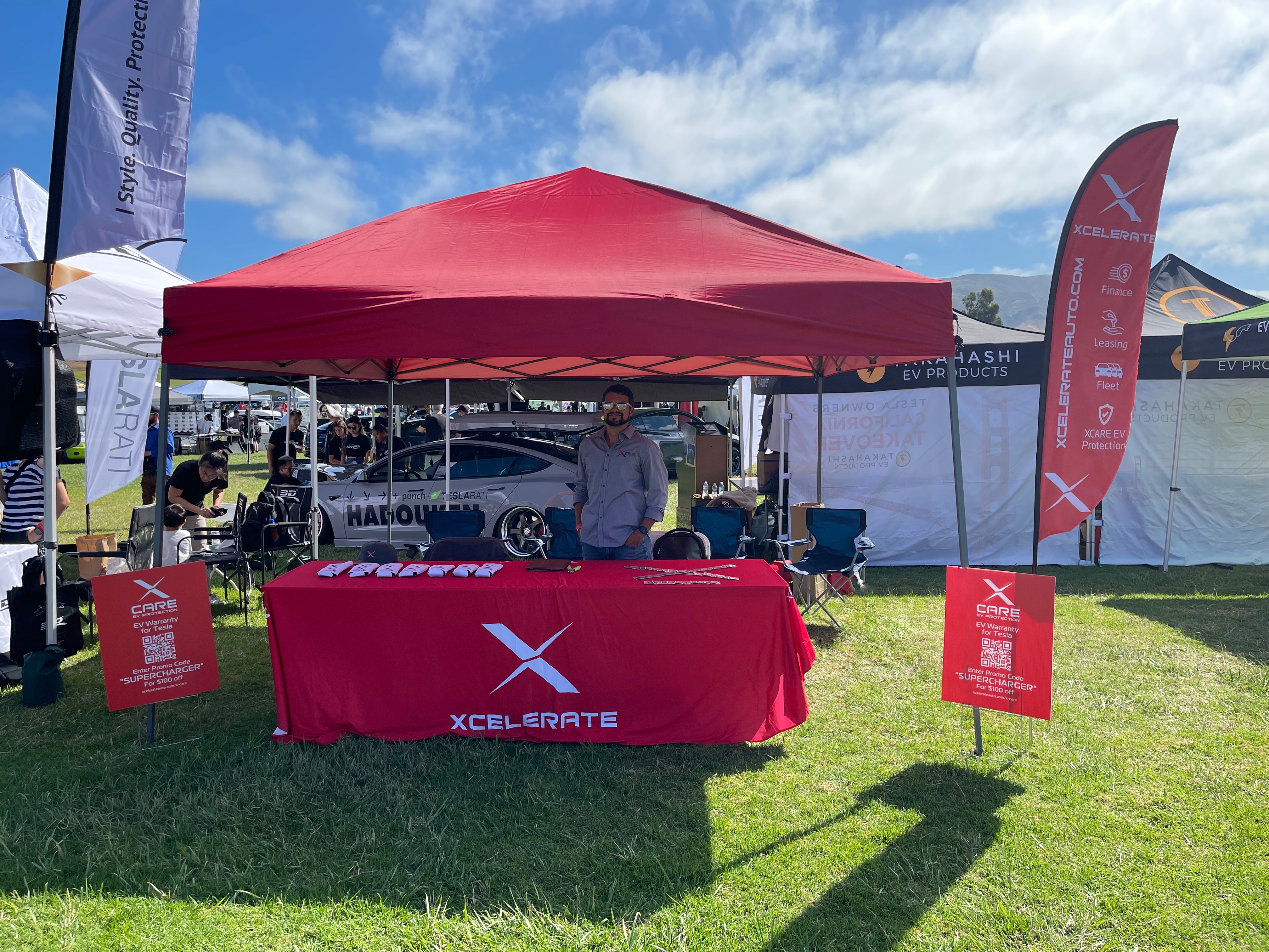 Tesla Takeover Tent