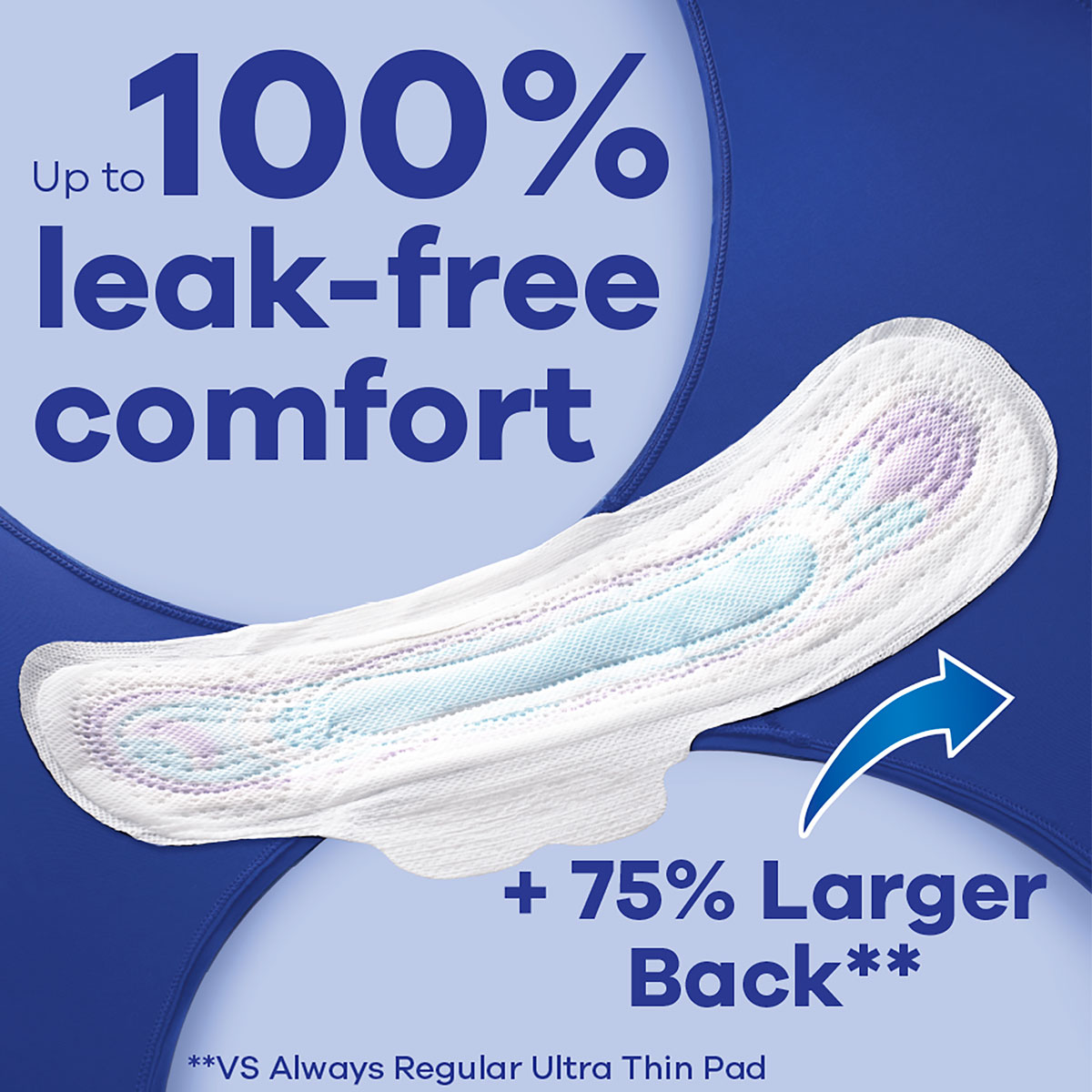 Up to 100% leak-free comfort Ultra Thin Size 5 Extra Heavy