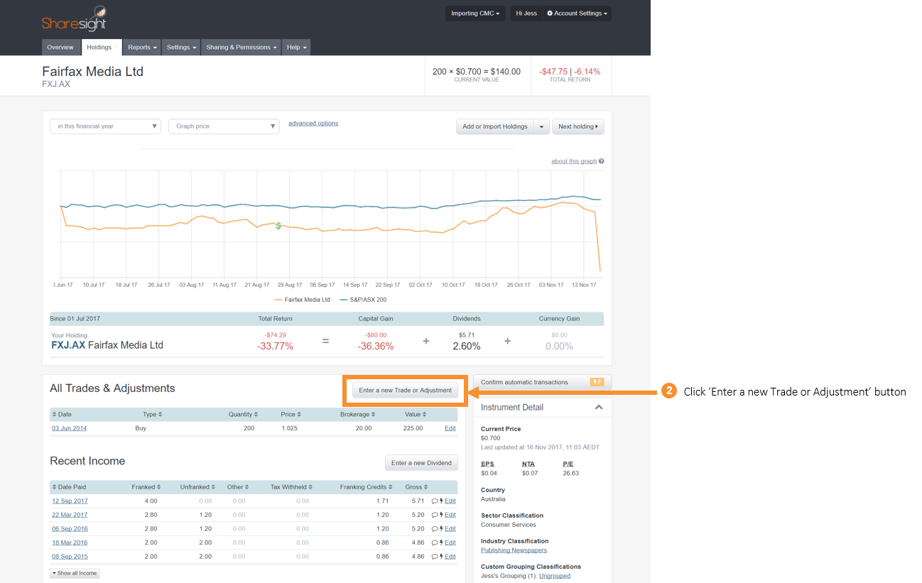 FXJ and Domain Demeger guide step 1
