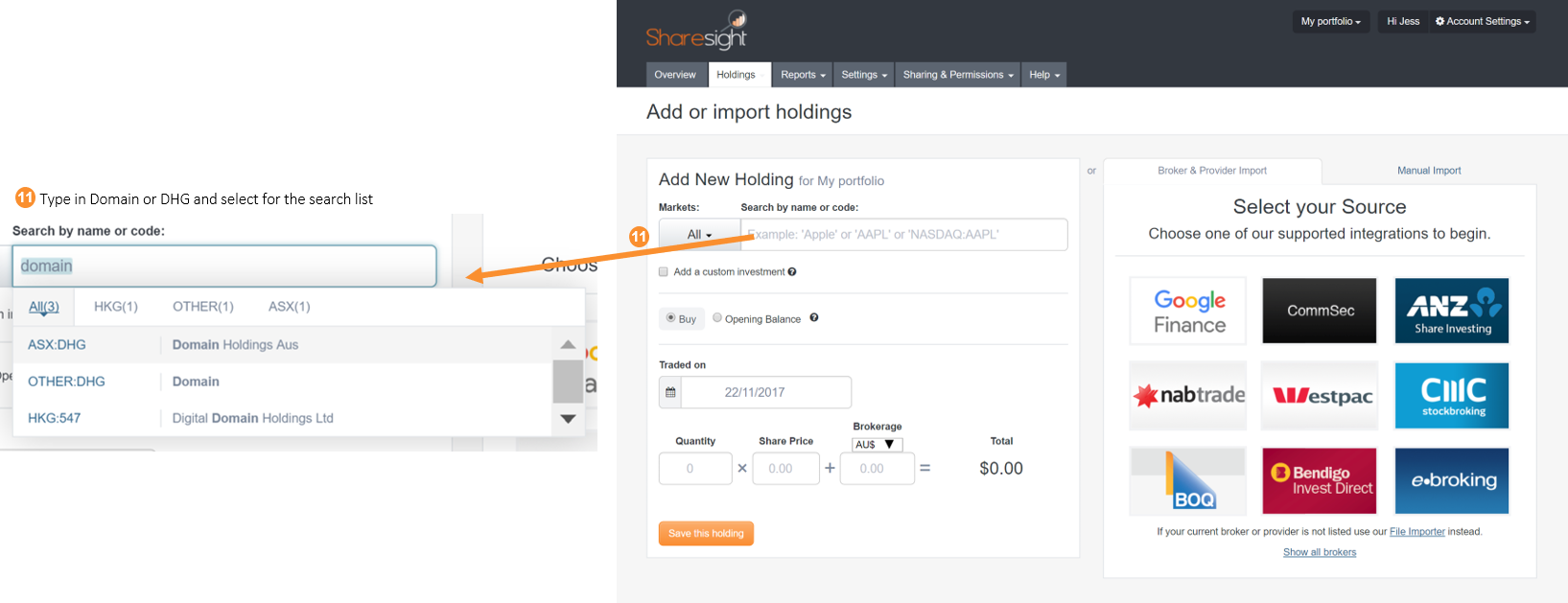 FXJ and Domain Demeger guide step 11