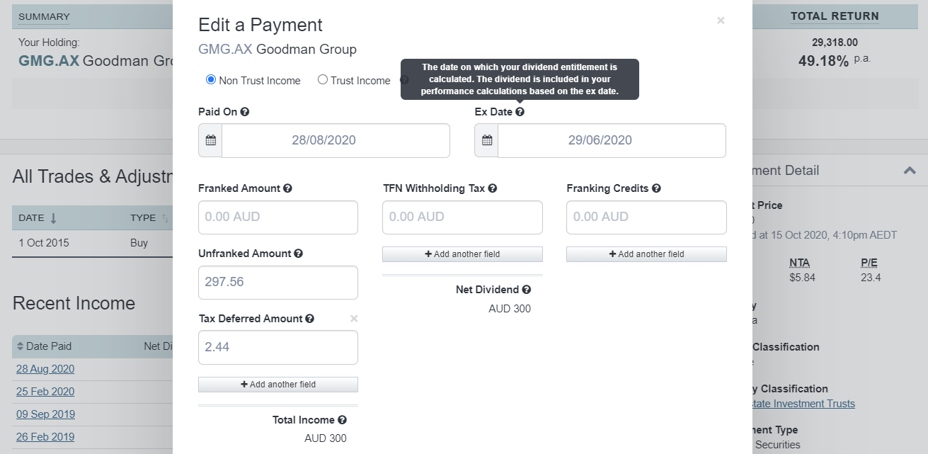 image 2 stapled securities