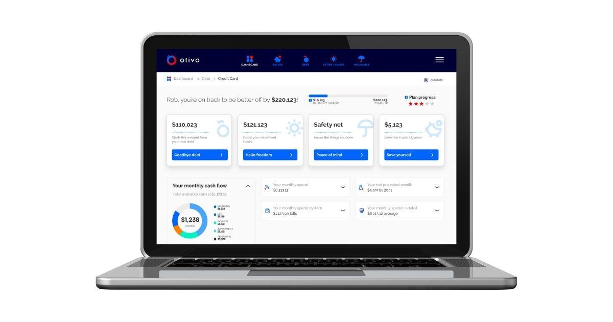 track finances with Otivo