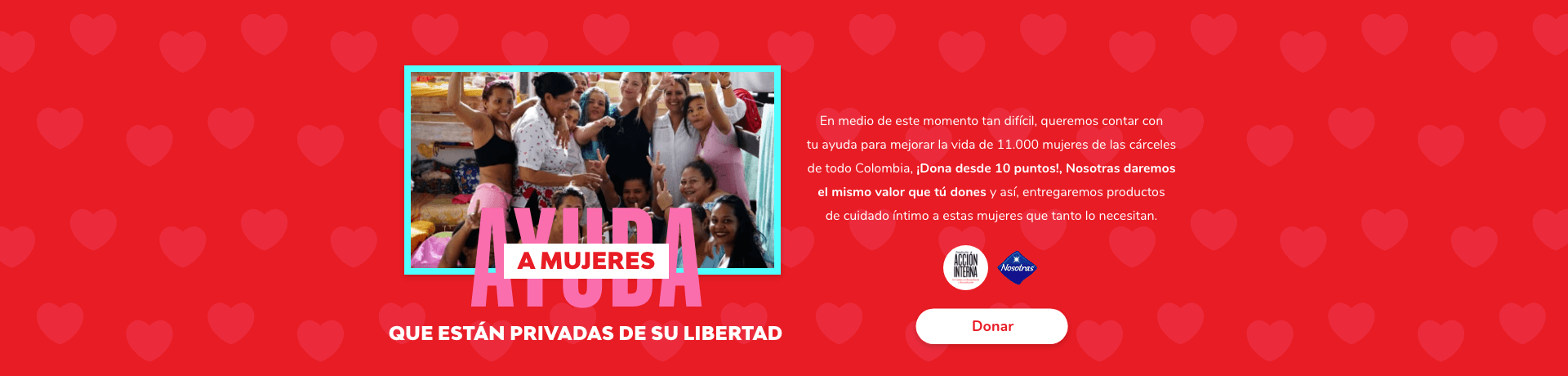 Actividad de Donatón NosotrasOnline