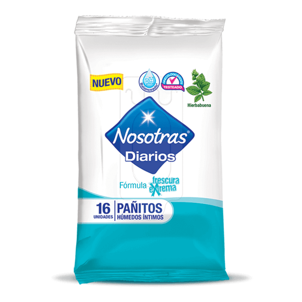 Pañitos Húmedos Íntimos Frescura Extrema con Hierbabuena República Dominicana