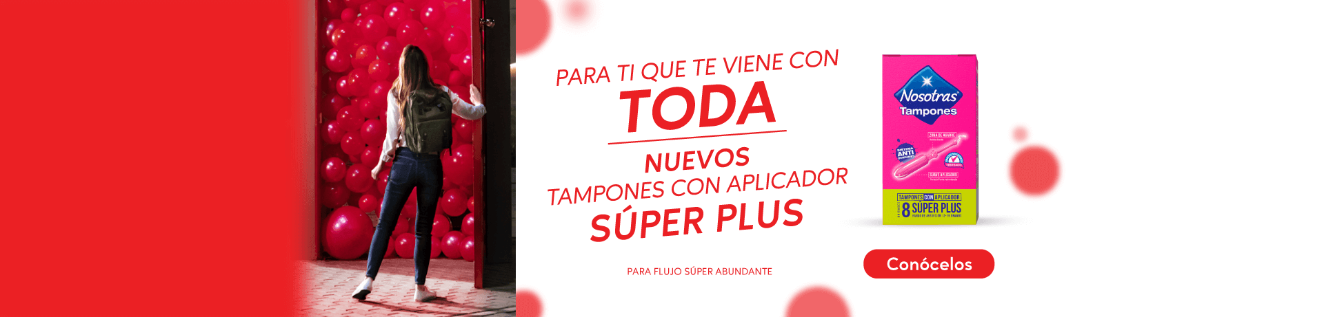 Lanzamiento Tampones Super Plus