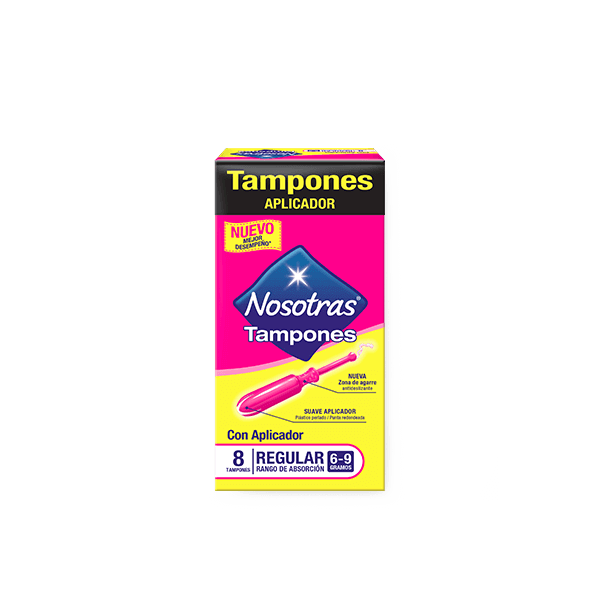 Nosotras Tampones con Aplicador Regular Chile