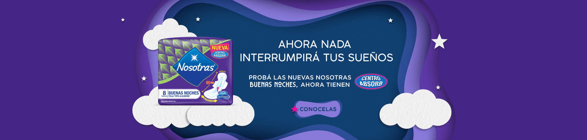 Lanzamiento de Toallas Higiénicas Buenas Noches