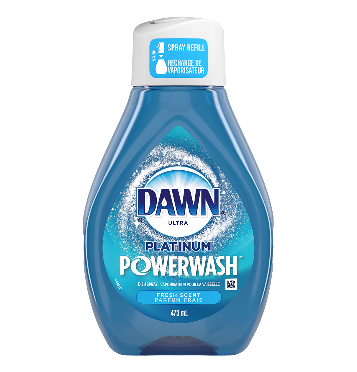 Dawn Platinum Powerwash - Recharge de vaporisateur à vaisselle 