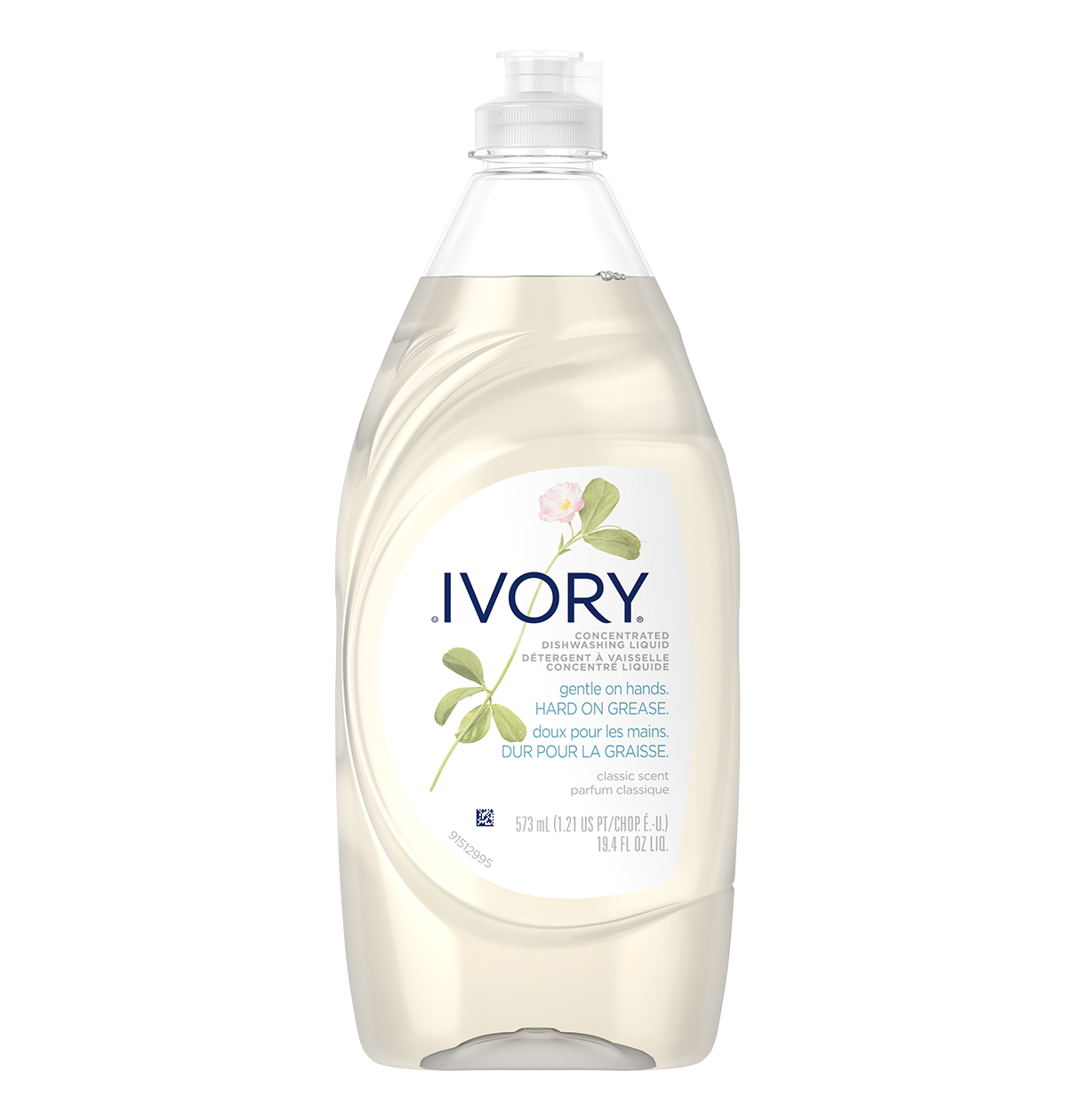 Ivory - Liquide à vaisselle, parfum classique