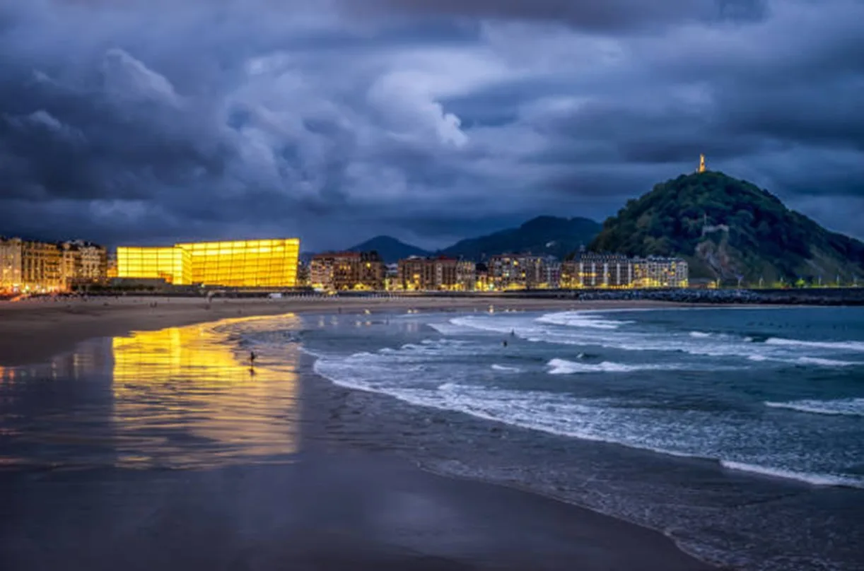 Zurriola beach