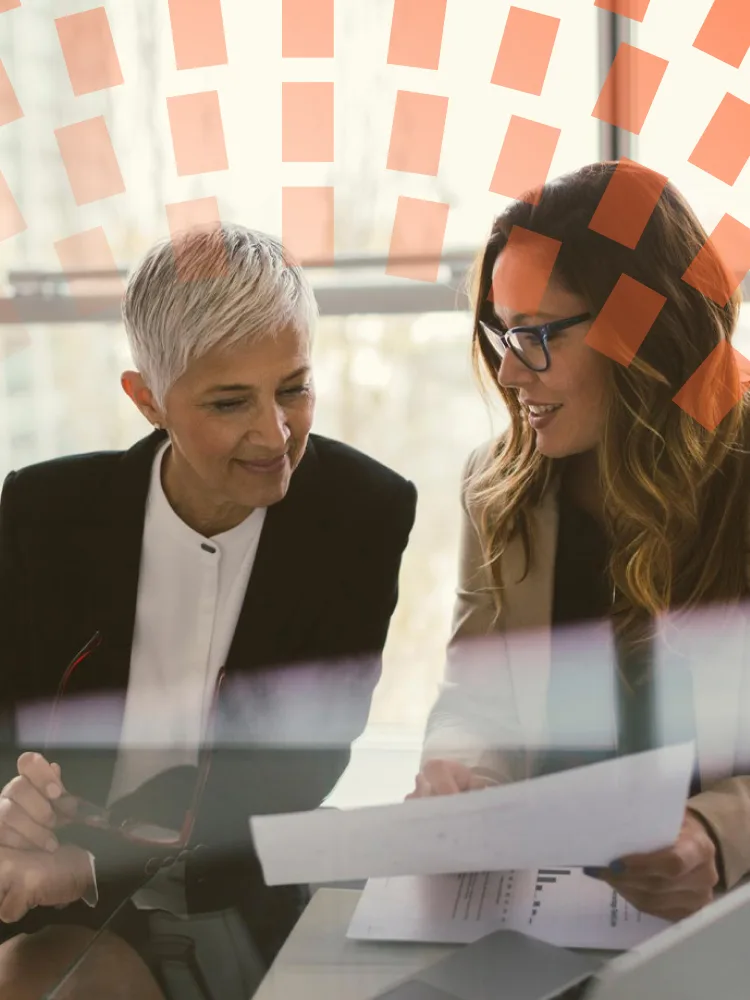 Businesswomen working in the office