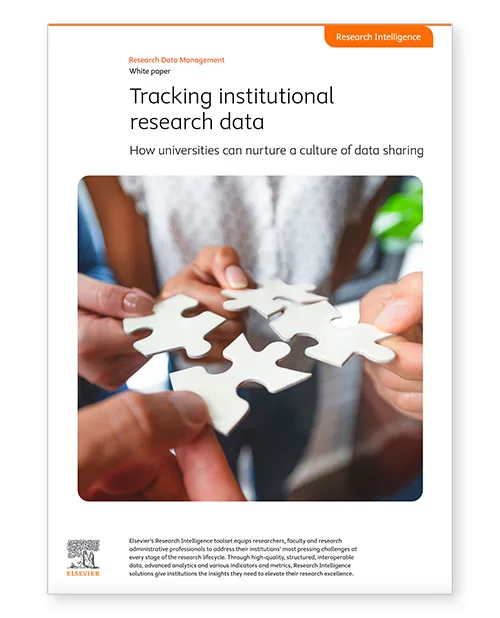 Tracking institutional research data