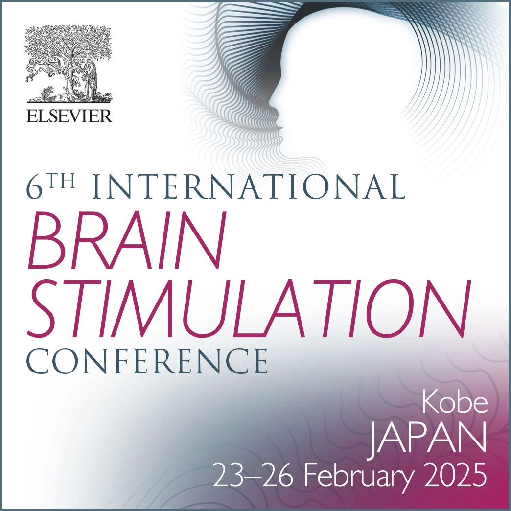 Logo for 6th International Brain Stimulation Conference 2025