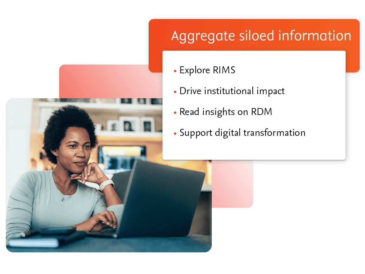Aggregate siloed information