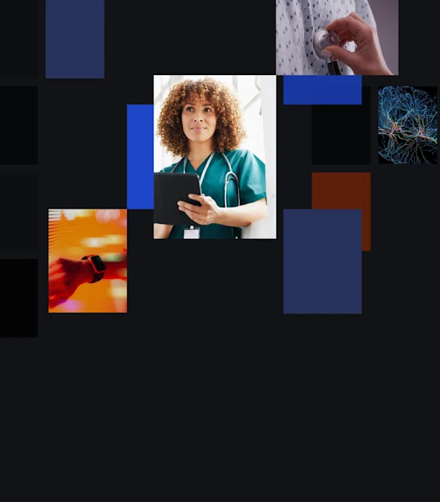 Collage of clinicians
