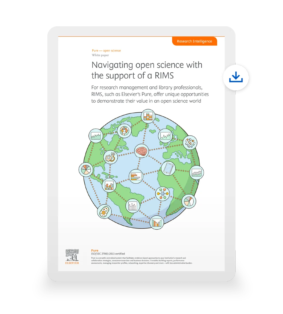 Navigate open science with the support of a RIMS