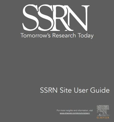 SSRN Site User Guide thumbnail