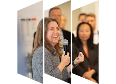 Elsevier CEO Kumsal Bayazit in New York office - April 2022