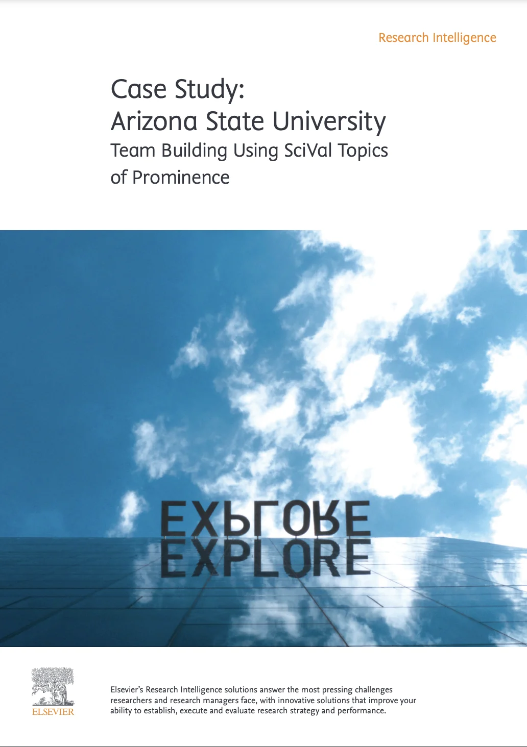 Cover of case study: Arizona State University