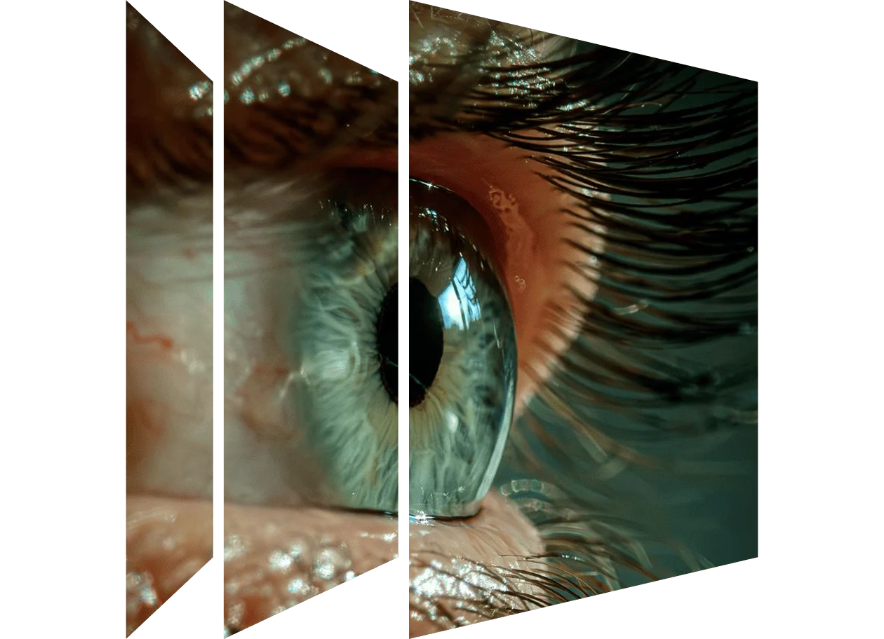 Close up image of an eye