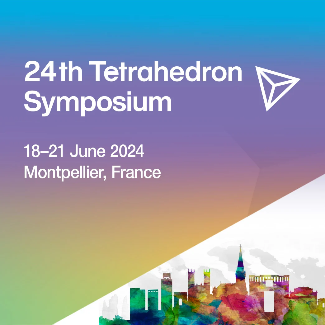 Logo for 24th Tetrahedron Symposium 2024 conference