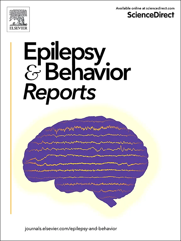 Sample cover of Epilepsy and Behavior Reports