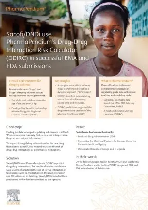 Cover image for Sanofi-DNDi-DDIRC customer story
