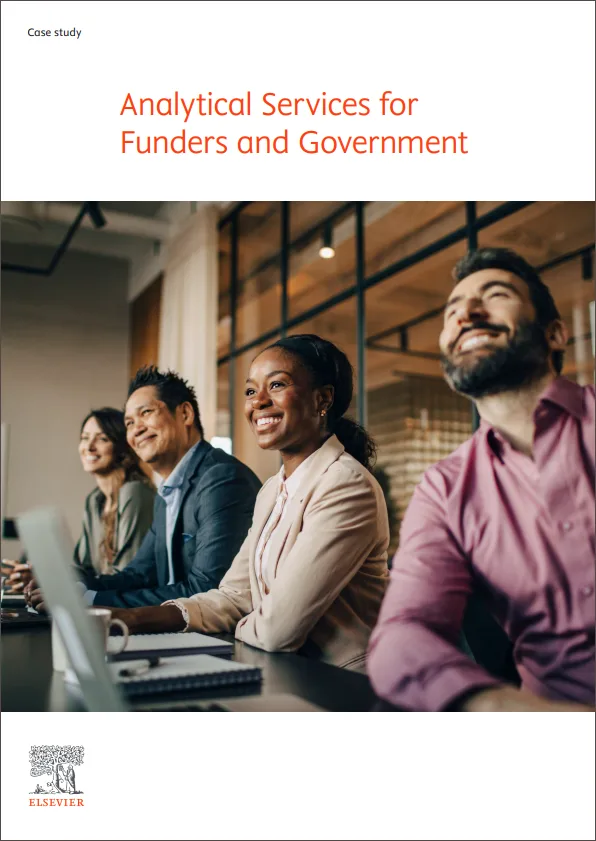 Report cover - Analytical Services for Funders catalog