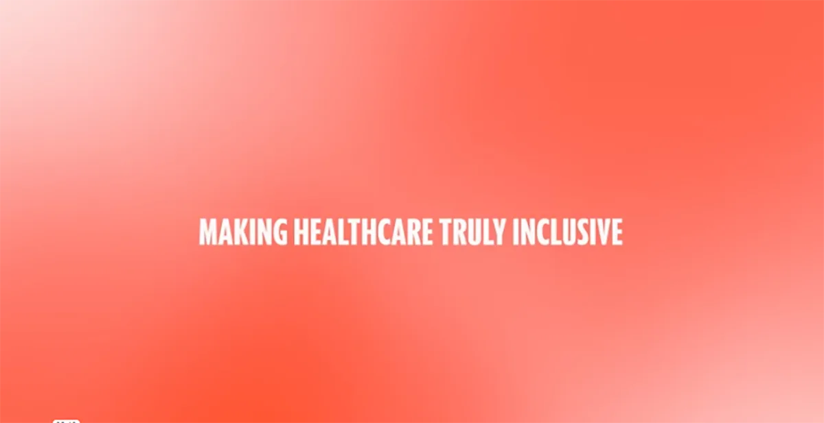 poster image for making healthcare truly inclusive