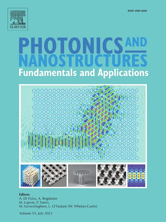 Photonics and Nanostructures
