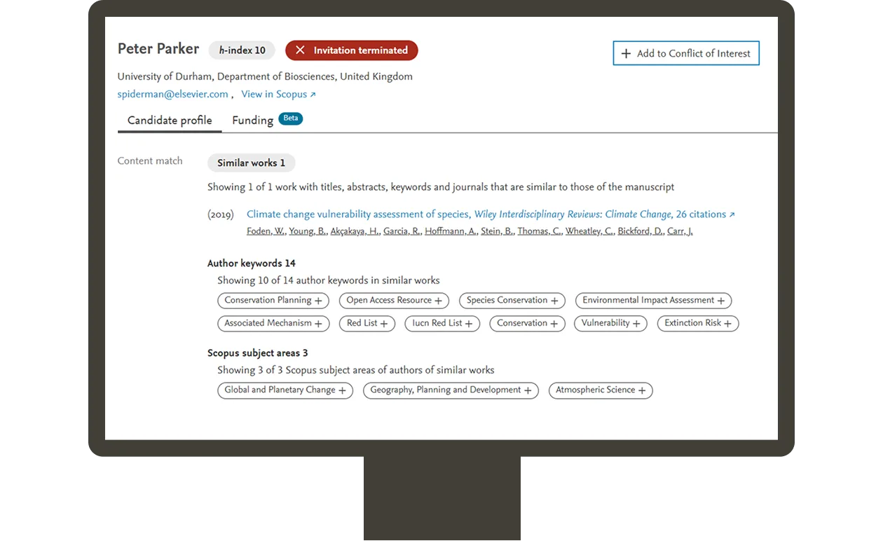 Making the best use of Find Reviewers - tips & tricks screenshot