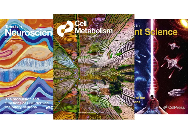 Selection of Cell press journal covers