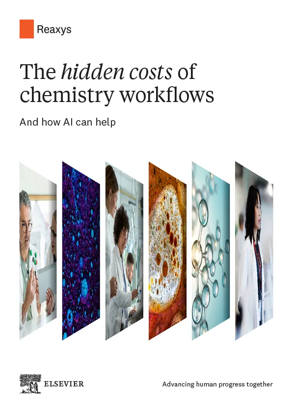 The hidden costs of chemistry workflows report cover page