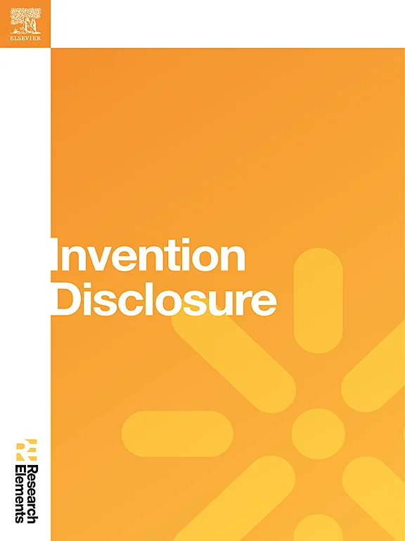 Invention Disclosure journal cover