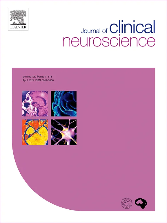 Sample cover of Journal of Clinical Neuroscience