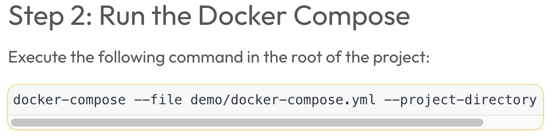Step-2-Run the Docker Composer