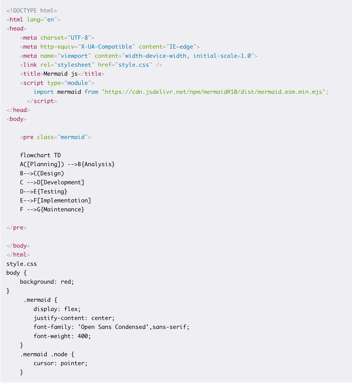 html-code-bock